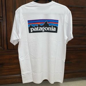 Patagonia White Unisex T-Shirt